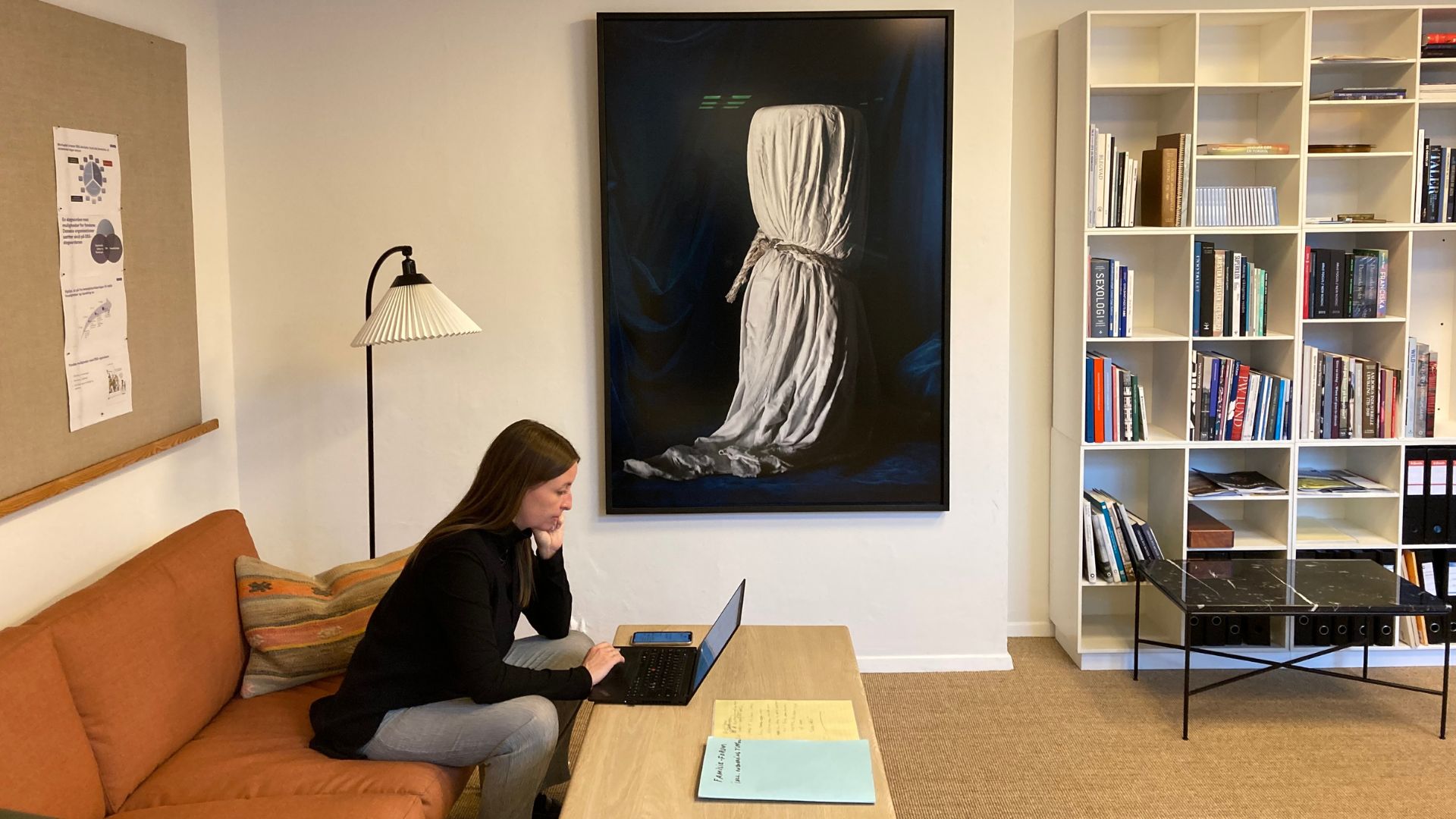 KPA hos Det Obelske Familiefond - værk af Valerie Collart