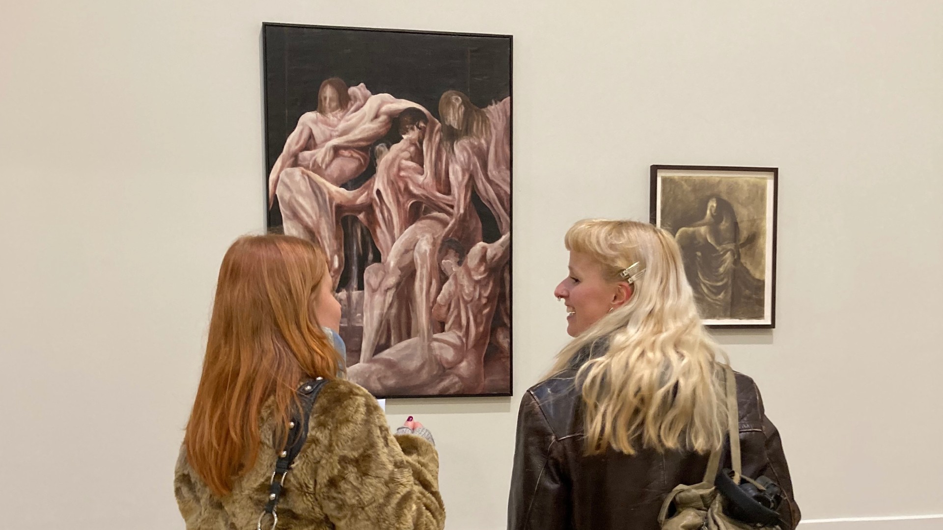 KPA's Årgang 2023-udstilling_Værker af MAds Hylgaard Nielsen og Adele Marie Rannes fremtidens-arbejdsplads-kunstens-rolle